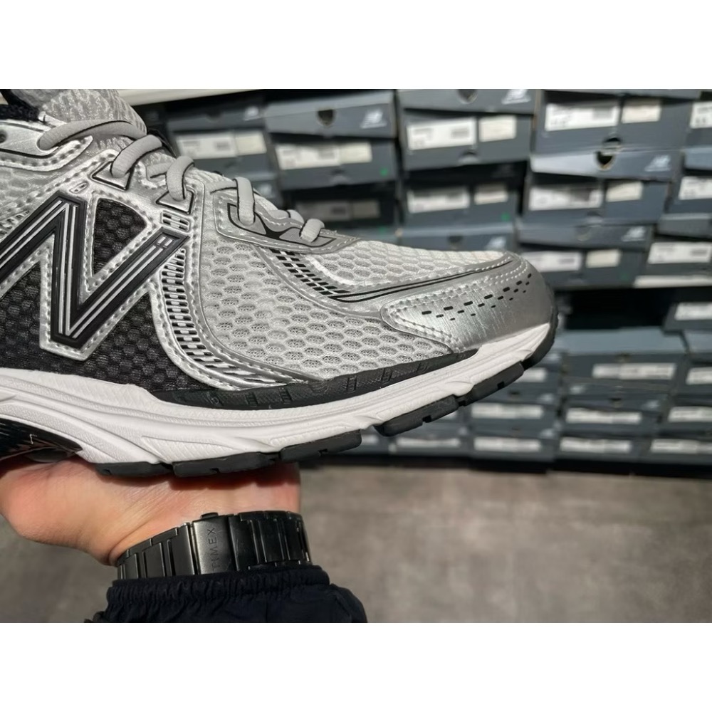 New Balance ML860XD D楦 網眼 860V2 復古休閒慢跑鞋(中性款）-細節圖5