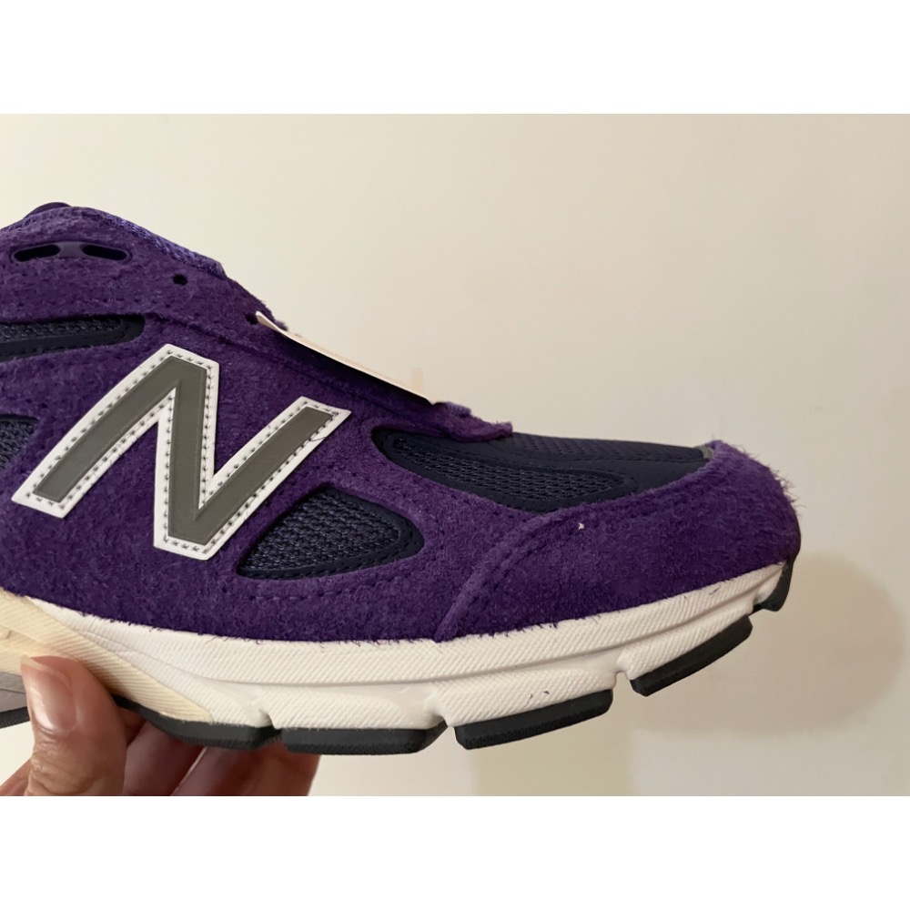 New Balance U990TB4 D楦 麂皮 990V4 Made in USA 美製 復古運動休閒鞋（中性款）-細節圖5