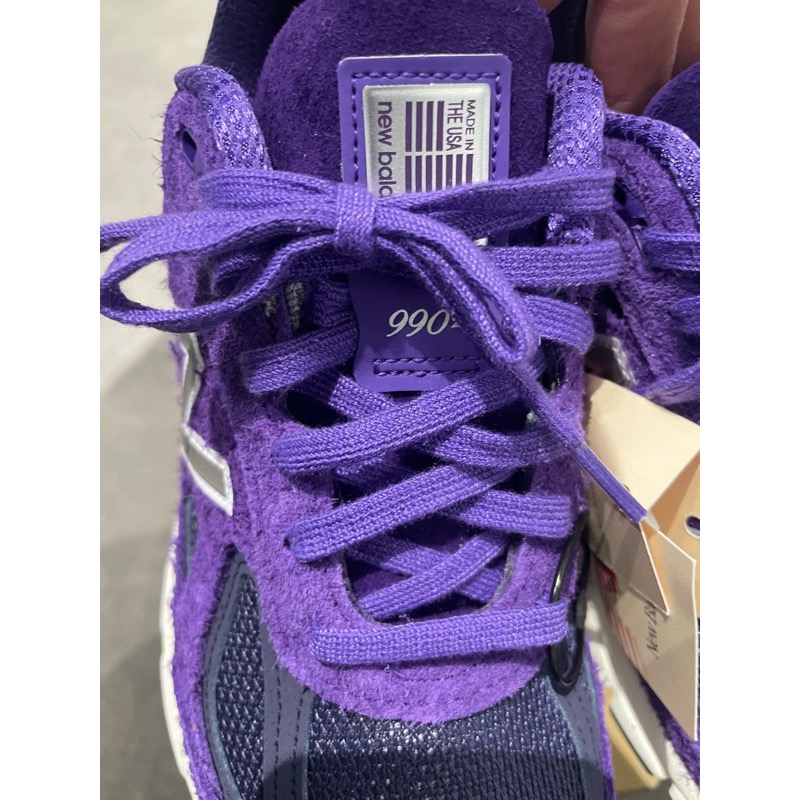 New Balance U990TB4 D楦 麂皮 990V4 Made in USA 美製 復古運動休閒鞋（中性款）-細節圖6