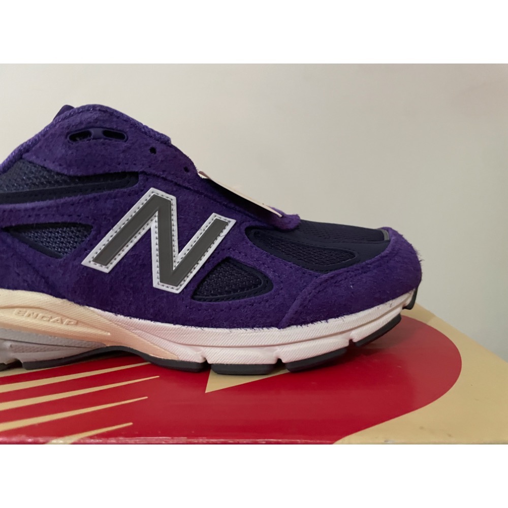 New Balance U990TB4 D楦 麂皮 990V4 Made in USA 美製 復古運動休閒鞋（中性款）-細節圖3