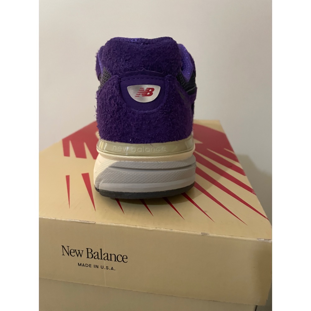 New Balance U990TB4 D楦 麂皮 990V4 Made in USA 美製 復古運動休閒鞋（中性款）-細節圖6