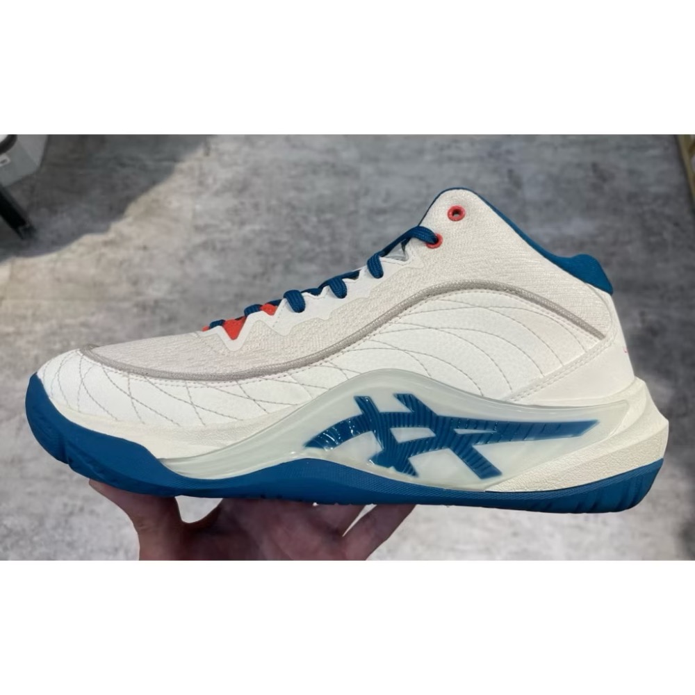 ASICS UNPRE ARS 3 1063A104-750 網眼/皮革 支撐 緩震 中高筒 籃球鞋-細節圖2