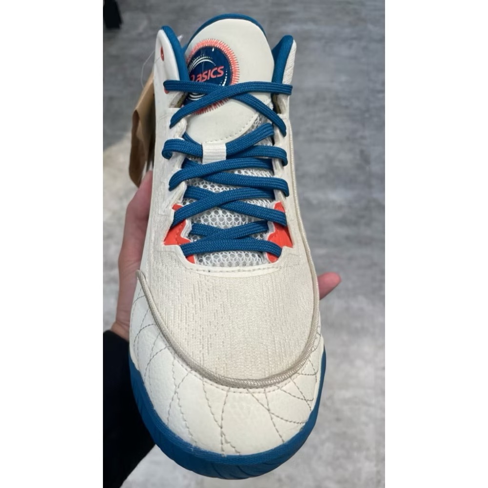 ASICS UNPRE ARS 3 1063A104-750 網眼/皮革 支撐 緩震 中高筒 籃球鞋-細節圖3