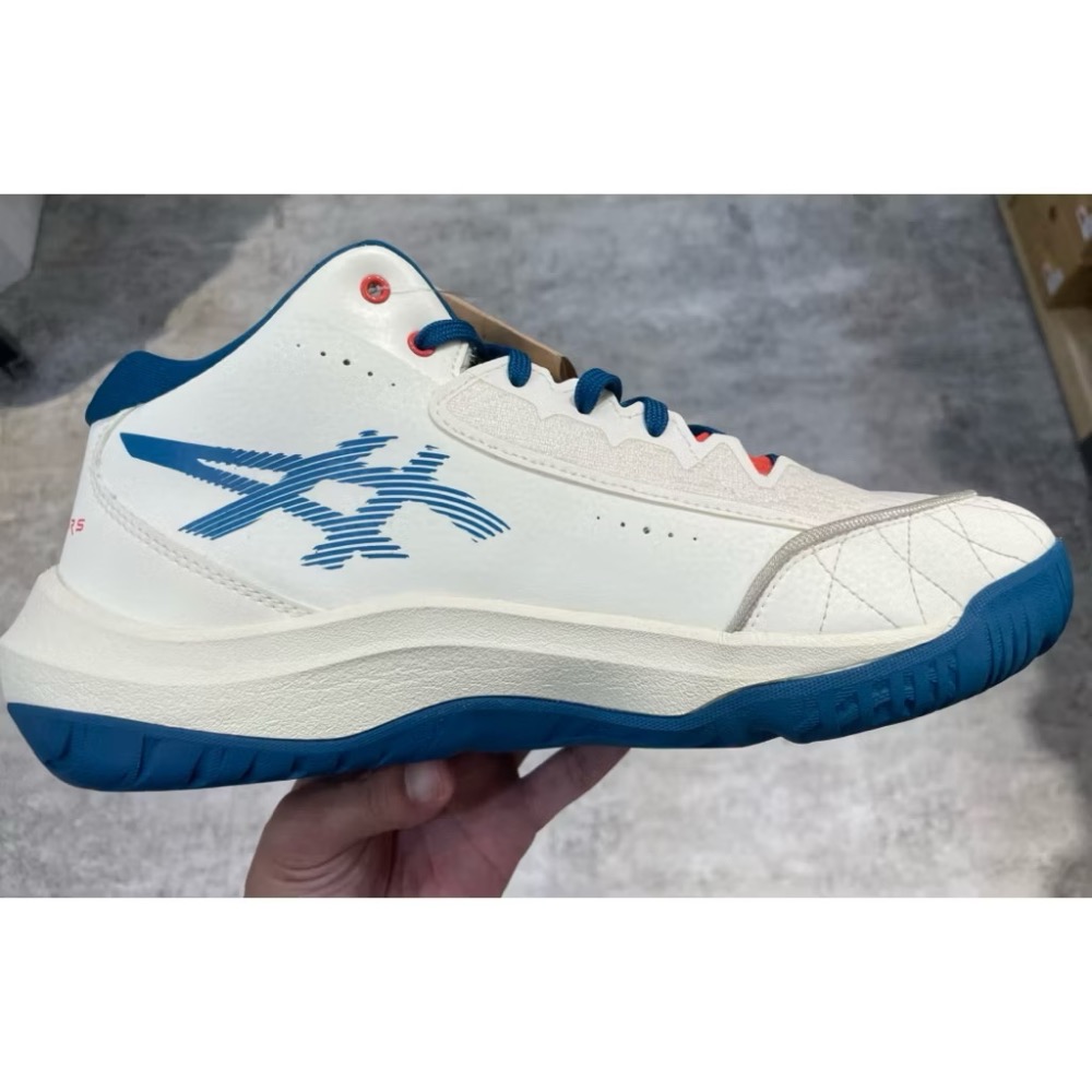 ASICS UNPRE ARS 3 1063A104-750 網眼/皮革 支撐 緩震 中高筒 籃球鞋-細節圖6