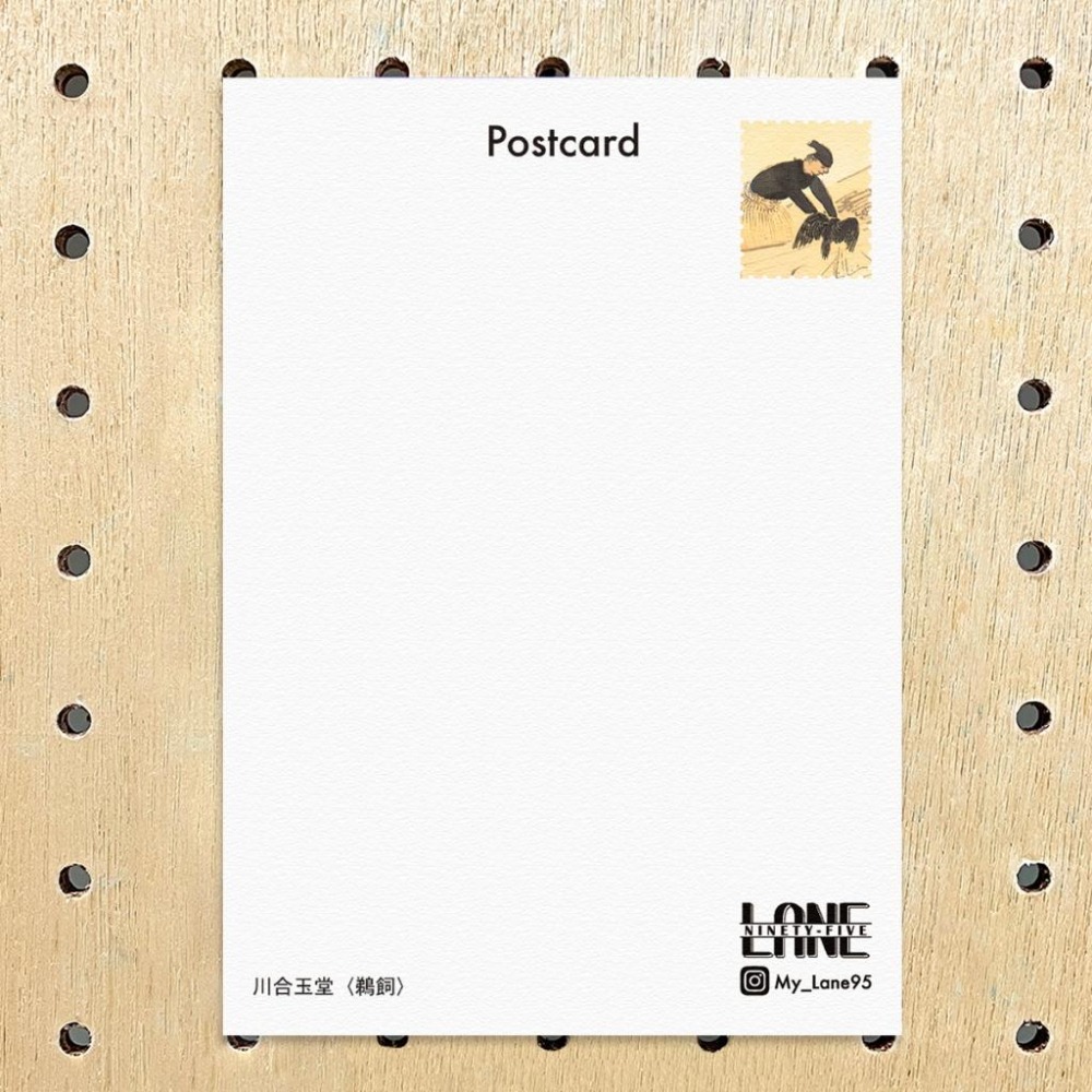 【Lane 95】川合玉堂- 鵜飼 I 明信片-細節圖2