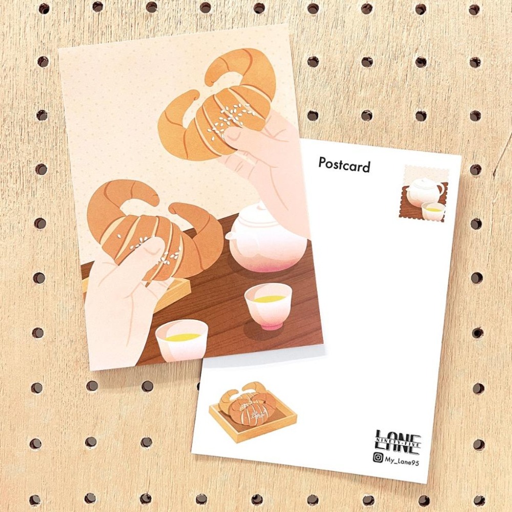 【Lane 95】金牛角 明信片-細節圖2