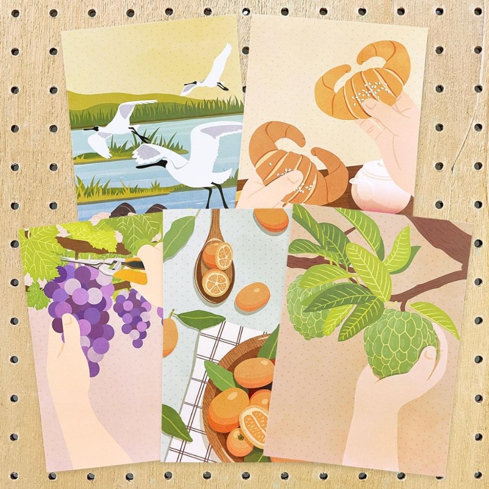 【Lane 95】金棗 明信片／金橘 金柑-細節圖3