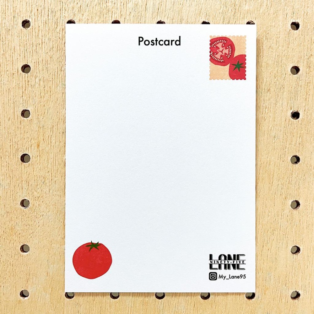 【Lane 95】番茄 明信片-細節圖2