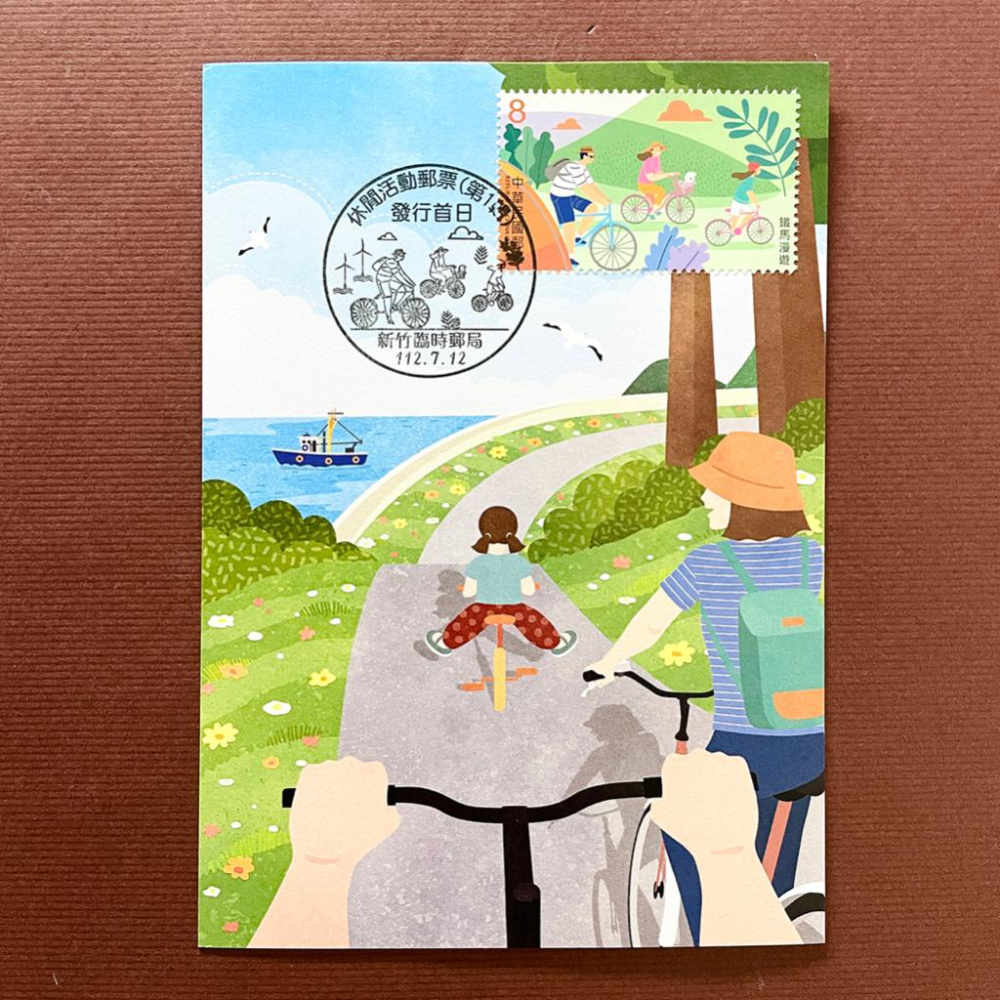 台灣原圖卡🇹🇼 休閒活動第一輯 一套6張 | 發行首日戳 臨局戳 原圖卡 極限片-細節圖7