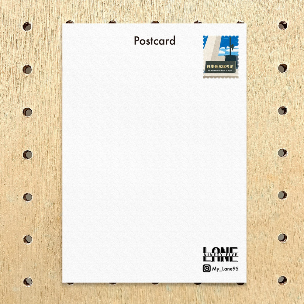 【Lane 95】宗谷岬：日本最北之地 明信片-細節圖2