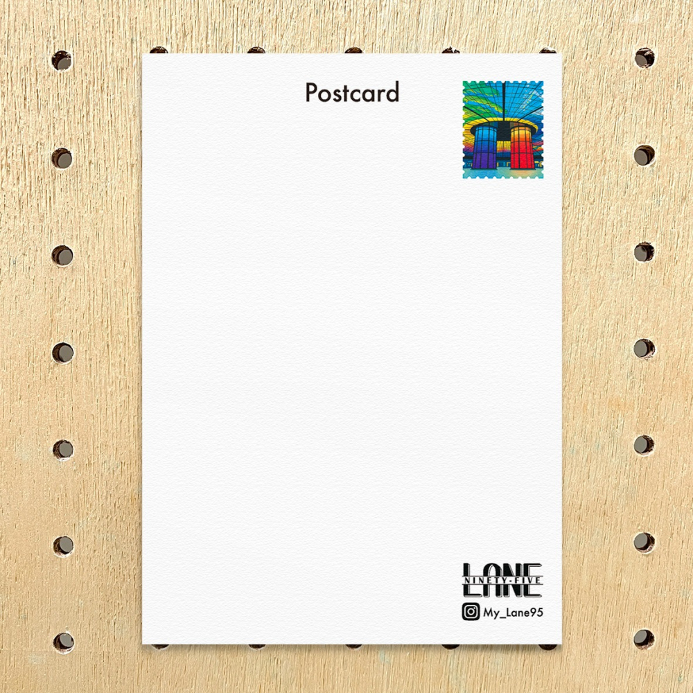 【Lane 95】美麗島捷運站 明信片-細節圖2