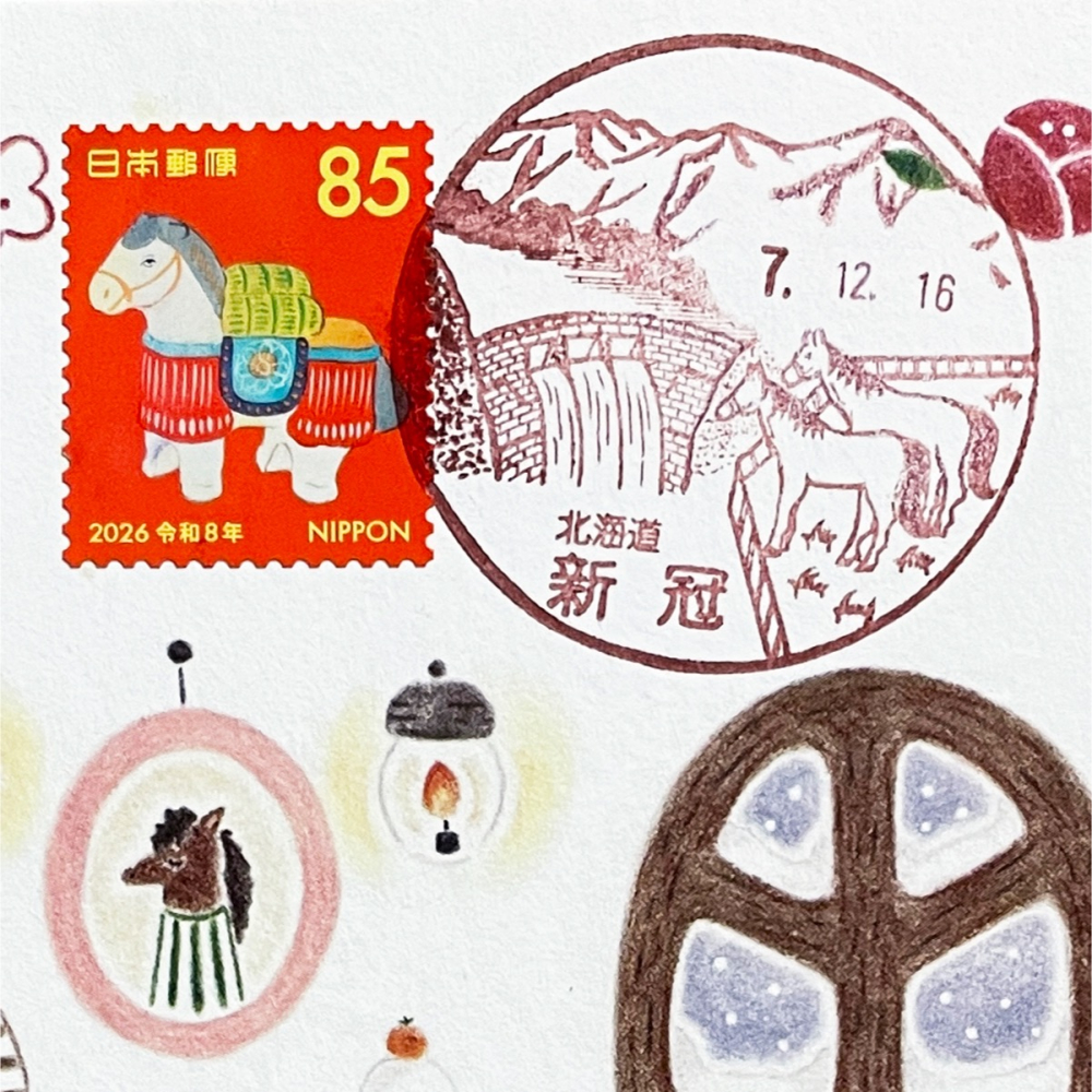 日本原圖卡🇯🇵 馬 風景印 原圖卡 極限片-細節圖2