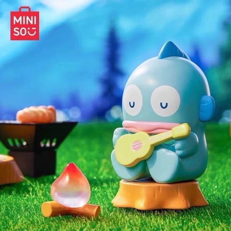 Miniso 名創優品 三麗鷗 Hangyodon 人魚漢頓 極限戶外系列 盲盒 盒玩-細節圖2
