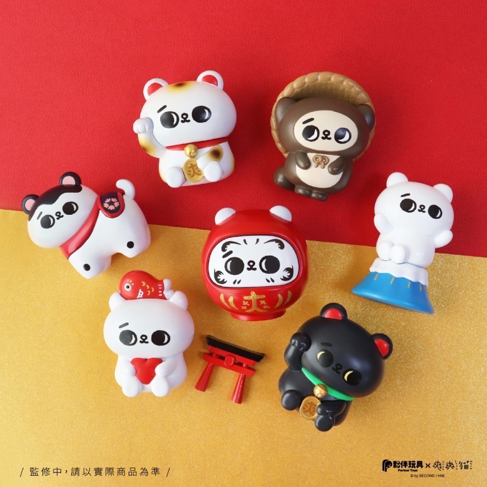 爽爽貓開運緣起物 全6+1款 夥伴玩具 盒玩 盲盒-細節圖10
