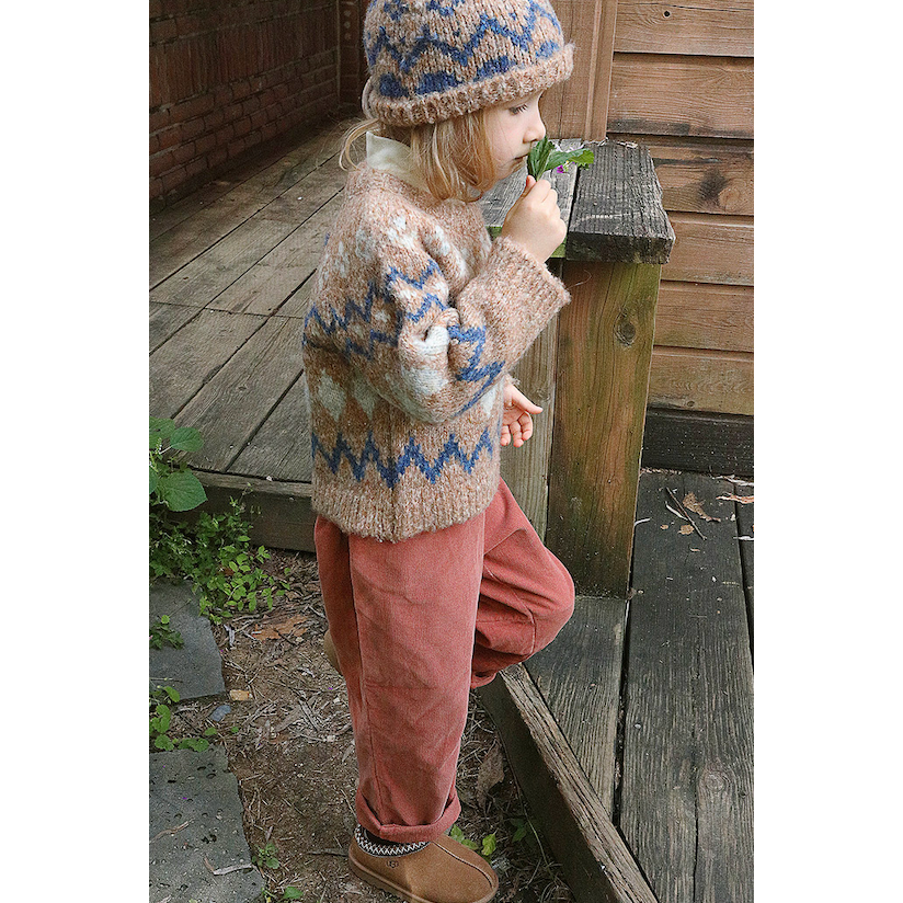 25秋 正韓 北歐風毛帽 兩色-細節圖3