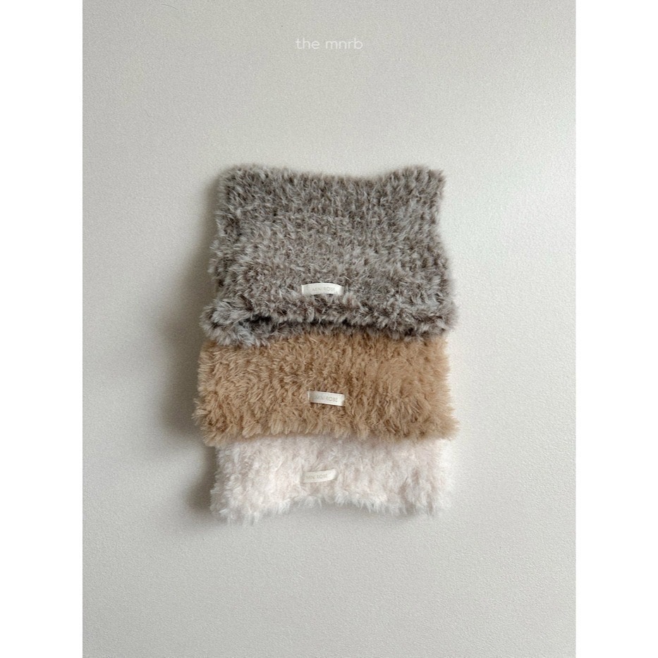 『現貨』25冬 正韓 minirobe 毛茸茸貓造型毛帽 兩色-細節圖5