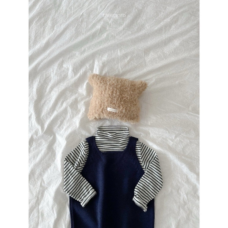 『現貨』25冬 正韓 minirobe 毛茸茸貓造型毛帽 兩色-細節圖9