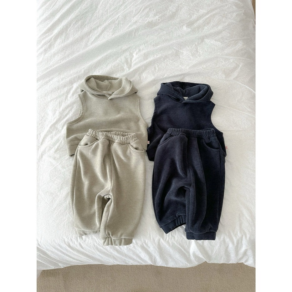 25冬 正韓 minirobe snow連帽背心 兩色-細節圖6