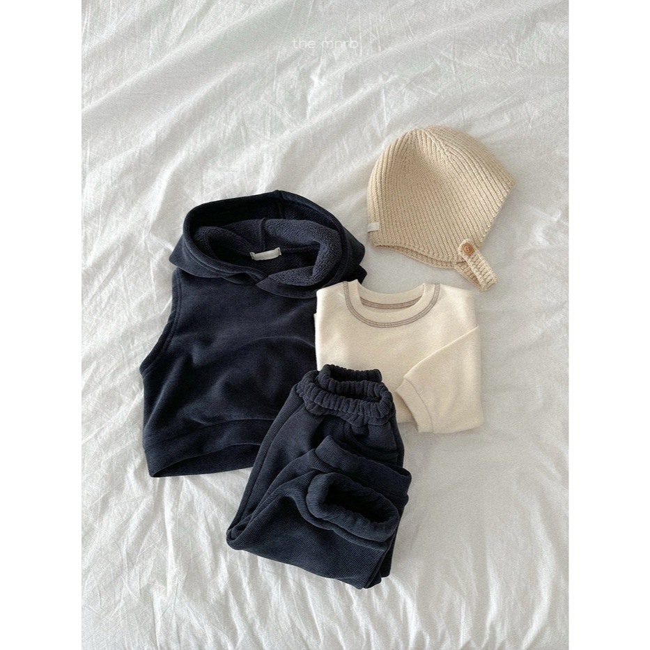 25冬 正韓 minirobe snow連帽背心 兩色-細節圖7