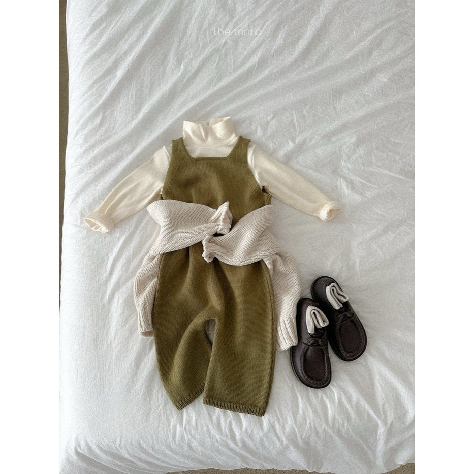 25冬 正韓 minirobe 日常感簡約吊帶褲 三色-細節圖5