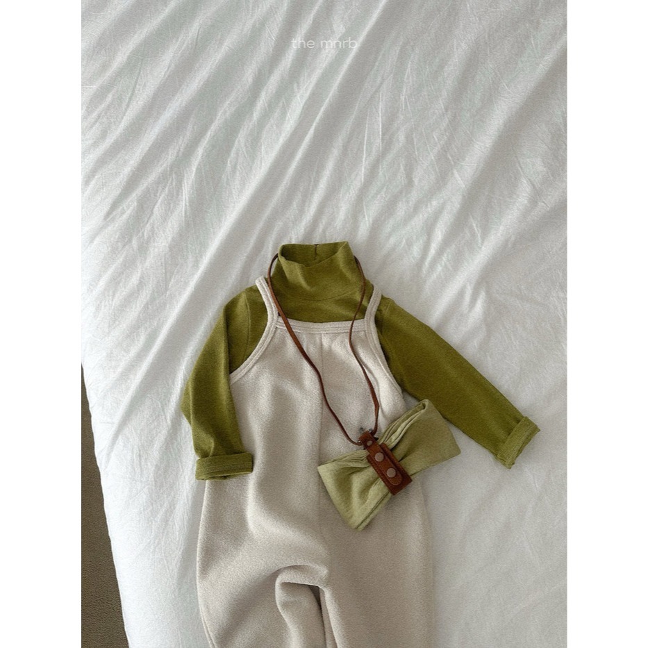 25冬 正韓 minirobe 日常感簡約吊帶褲 三色-細節圖7