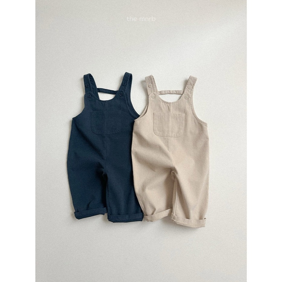 25冬 正韓 minirobe roro簡約吊帶褲 兩色-細節圖2