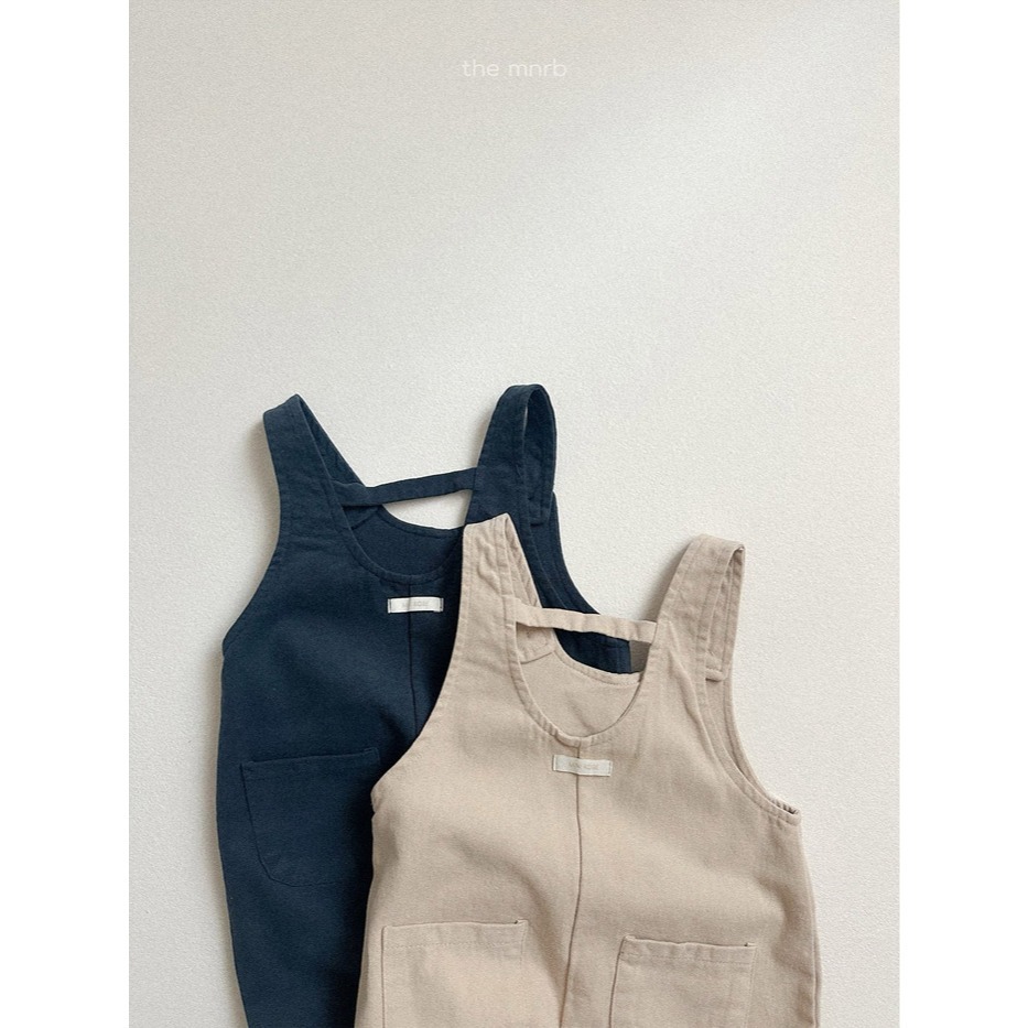 25冬 正韓 minirobe roro簡約吊帶褲 兩色-細節圖3