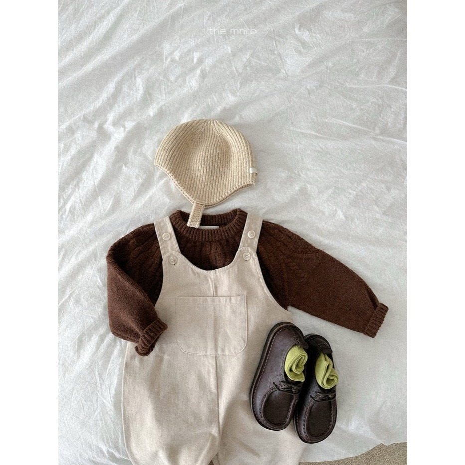 25冬 正韓 minirobe roro簡約吊帶褲 兩色-細節圖4