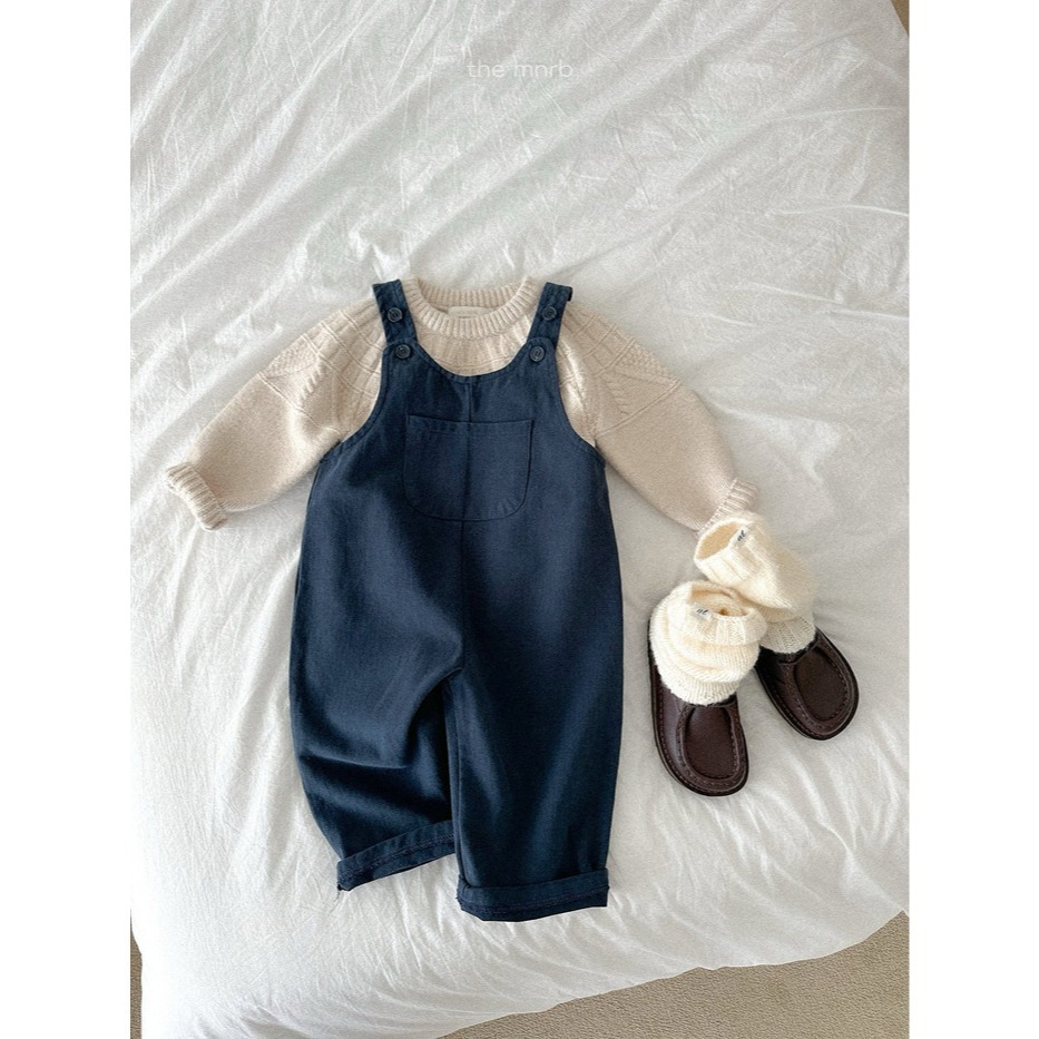 25冬 正韓 minirobe roro簡約吊帶褲 兩色-細節圖9