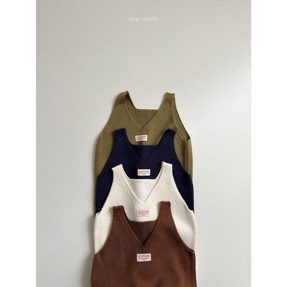 25冬 正韓 minirobe teddy針織吊帶褲 四色-細節圖2