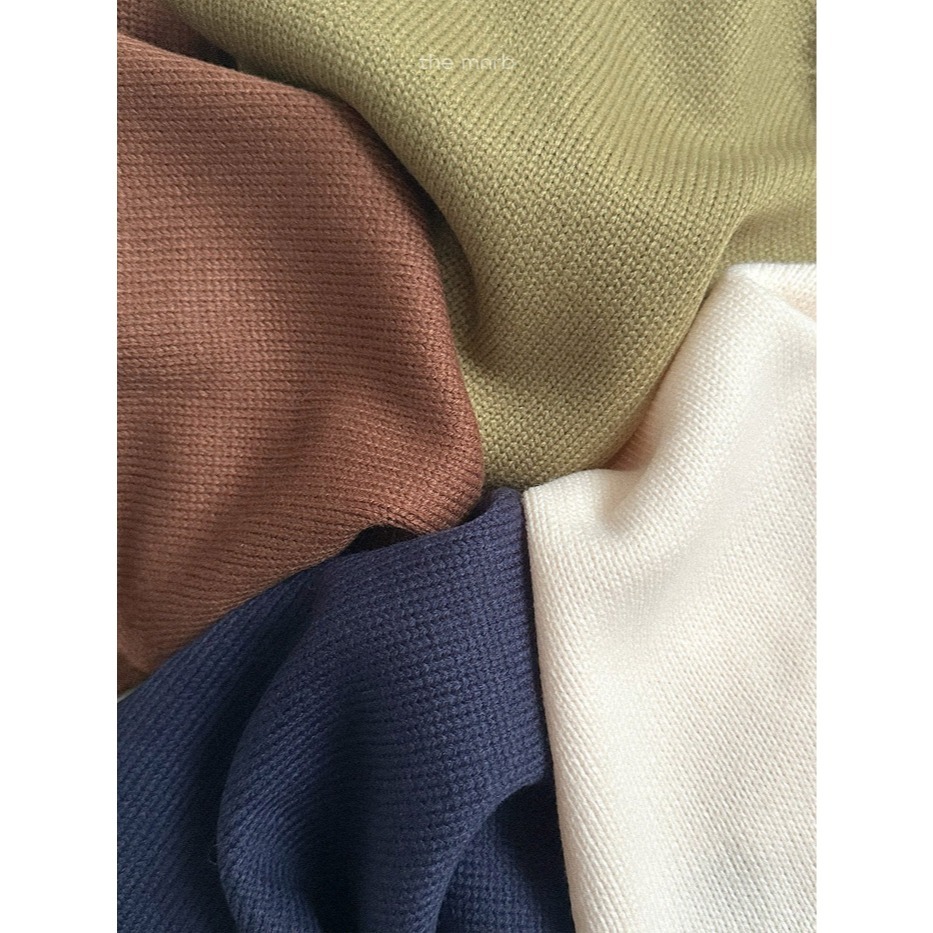 25冬 正韓 minirobe teddy針織吊帶褲 四色-細節圖3