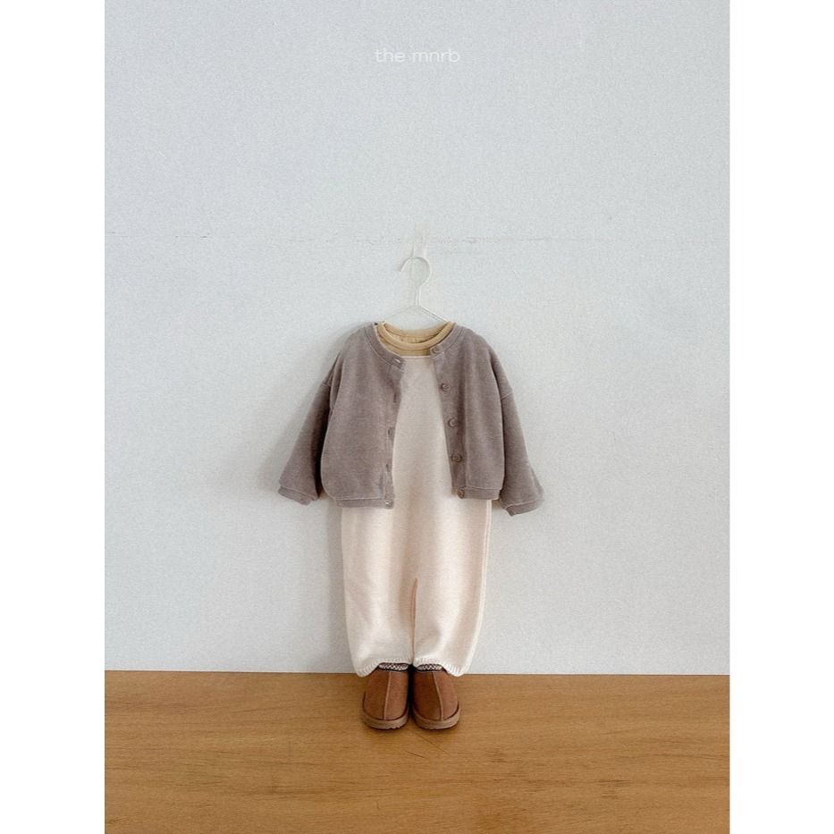 25冬 正韓 minirobe teddy針織吊帶褲 四色-細節圖8