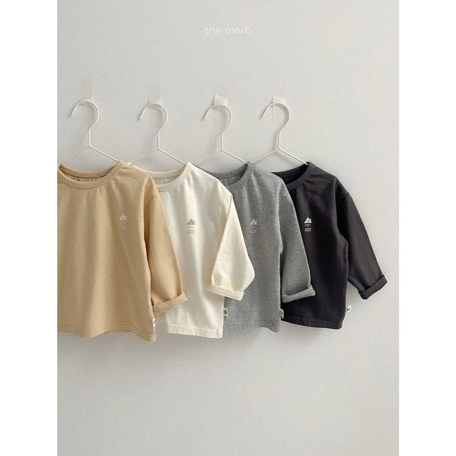 25冬 正韓 minirobe 簡約百搭Ｔ 四色-細節圖2