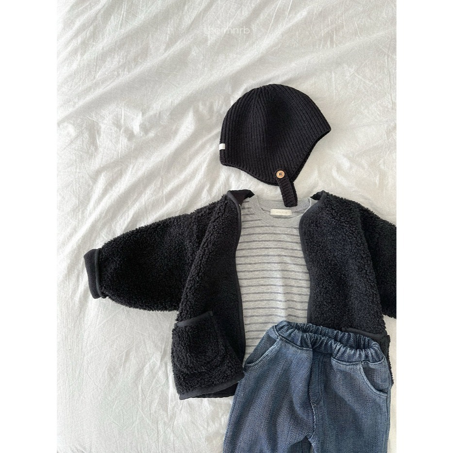 25冬 正韓 minirobe 條紋基本款Ｔ 三色-細節圖5