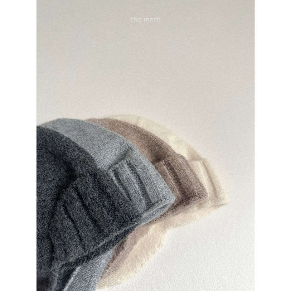 25冬 正韓 minirobe 安全帽造型毛帽 四色-細節圖2