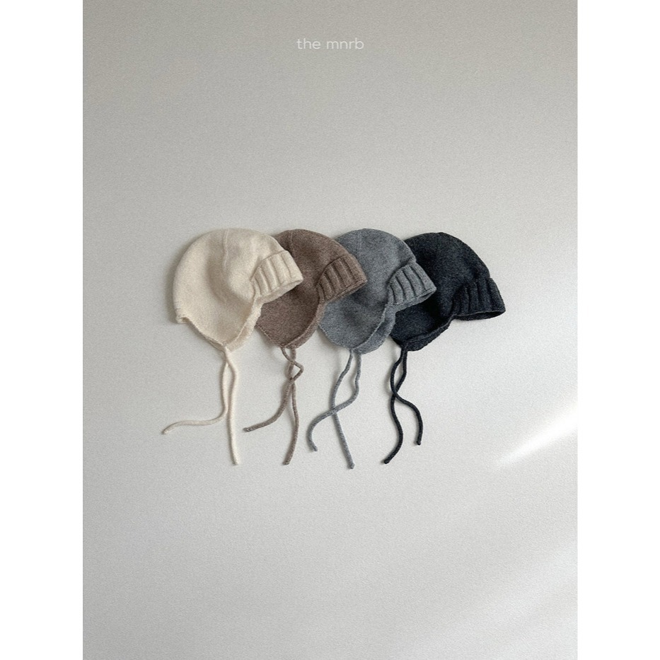 25冬 正韓 minirobe 安全帽造型毛帽 四色-細節圖3