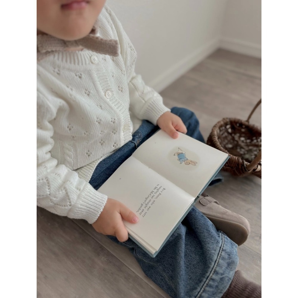 25冬 atomeme 正韓 壓紋小波浪針織外套 兩色-細節圖5