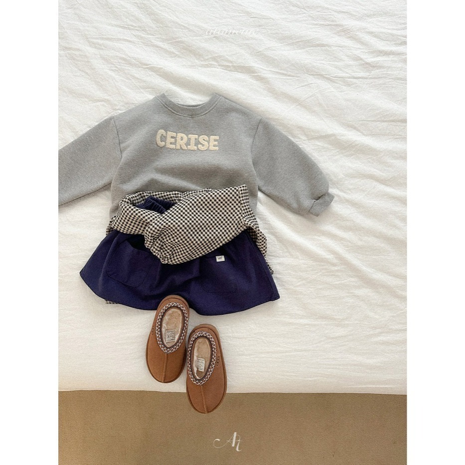 25冬 atomeme 正韓 cerise內刷毛大學Ｔ 兩色-細節圖9