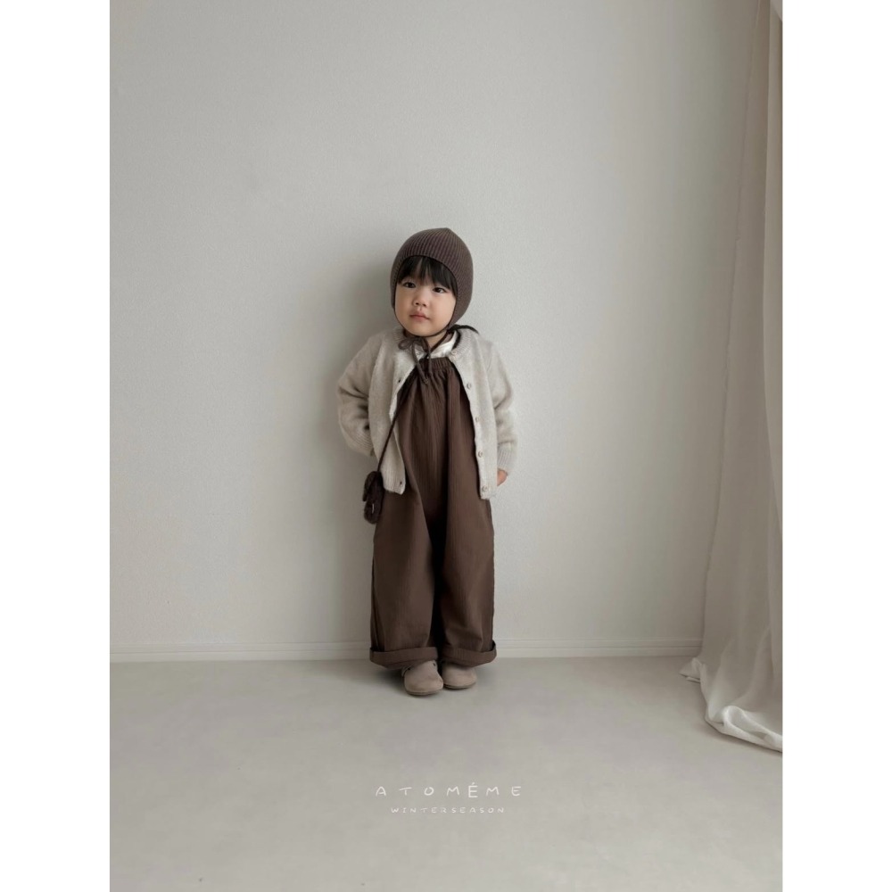 25冬 atomeme 正韓 bunny吊帶褲 三色-細節圖3