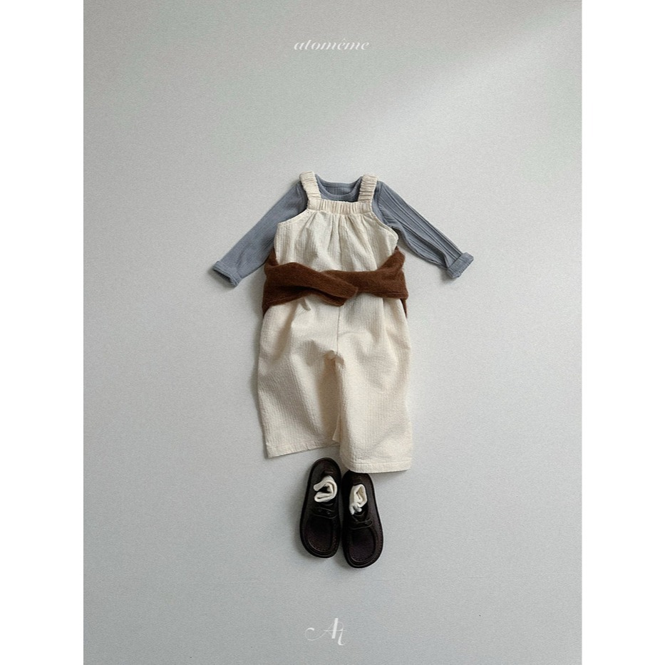 25冬 atomeme 正韓 bunny吊帶褲 三色-細節圖5