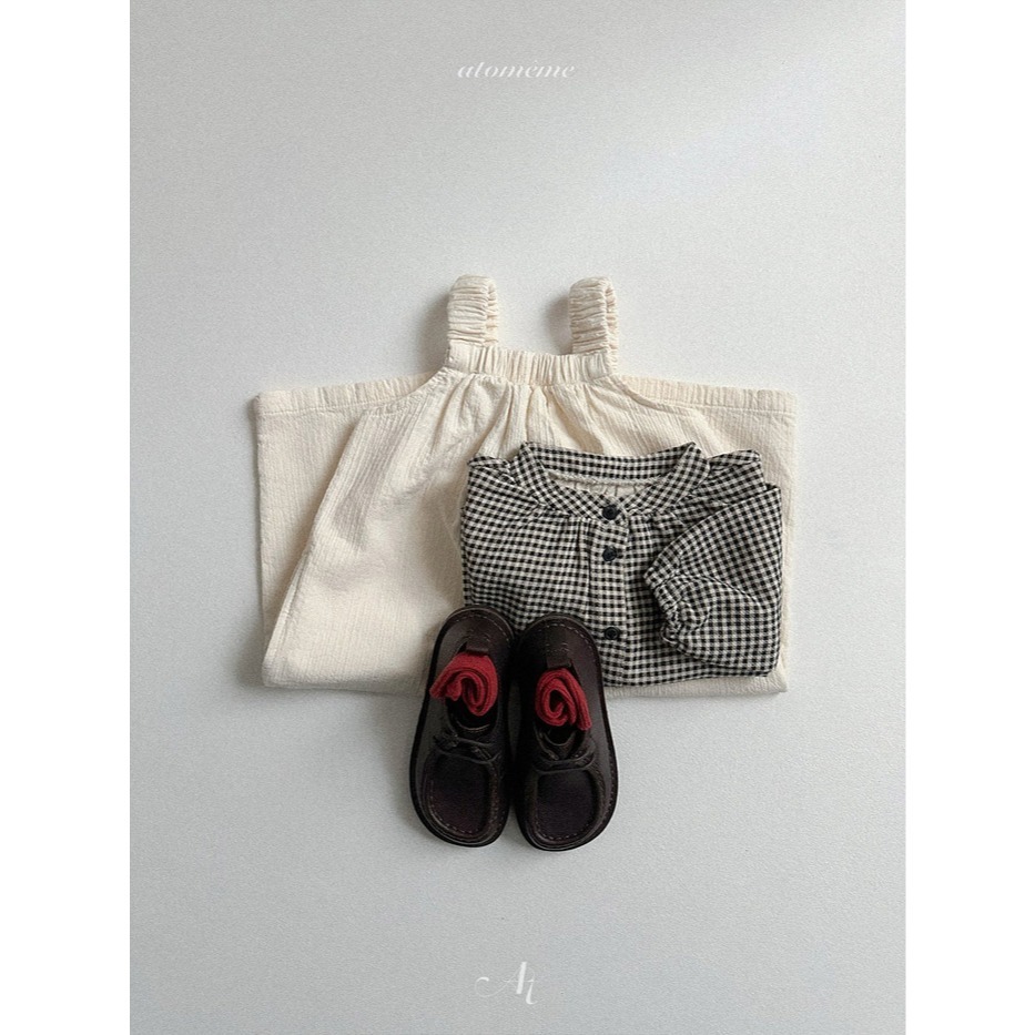 25冬 atomeme 正韓 bunny吊帶褲 三色-細節圖6