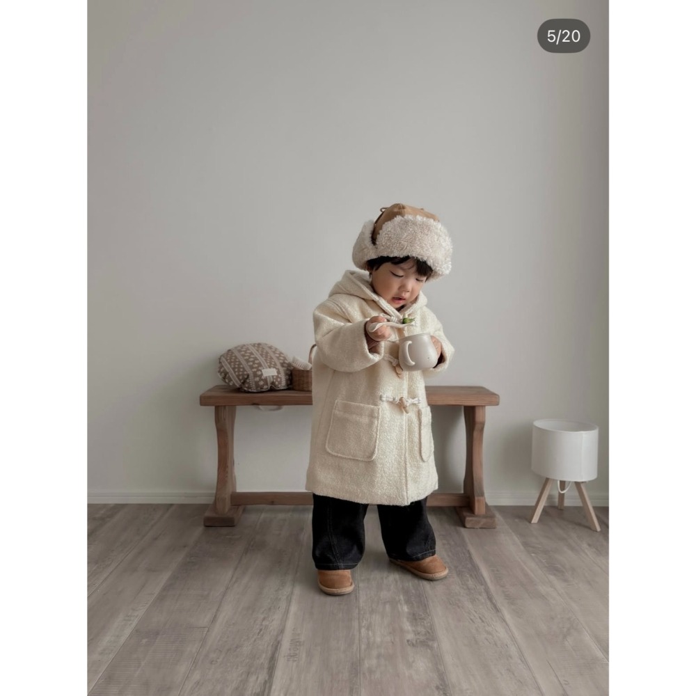 25冬 atomeme 正韓 毛茸茸 可遮耳 飛行帽 兩色-細節圖3