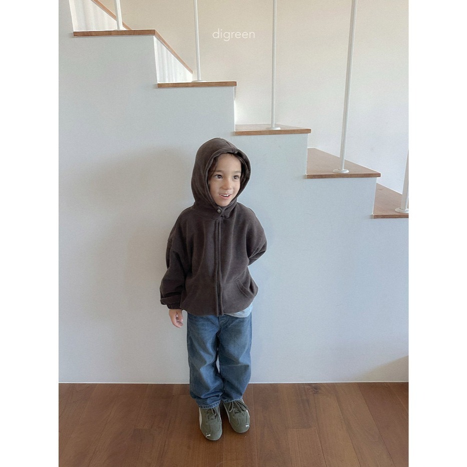 25冬 正韓 digreen  保暖燈芯絨連帽外套 三色-細節圖2