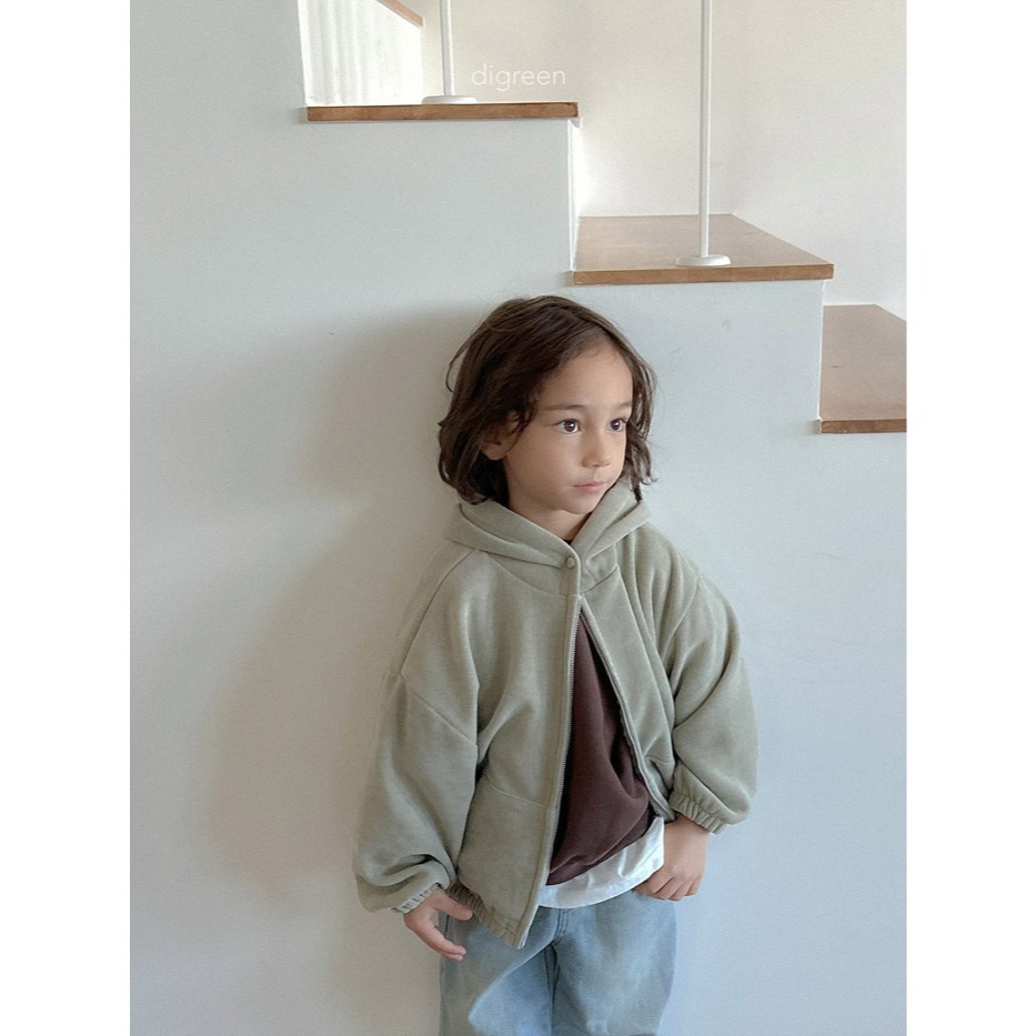 25冬 正韓 digreen  保暖燈芯絨連帽外套 三色-細節圖4