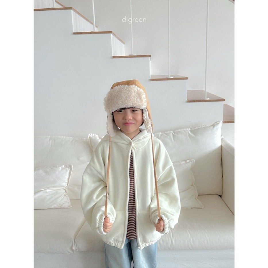 25冬 正韓 digreen  保暖燈芯絨連帽外套 三色-細節圖5