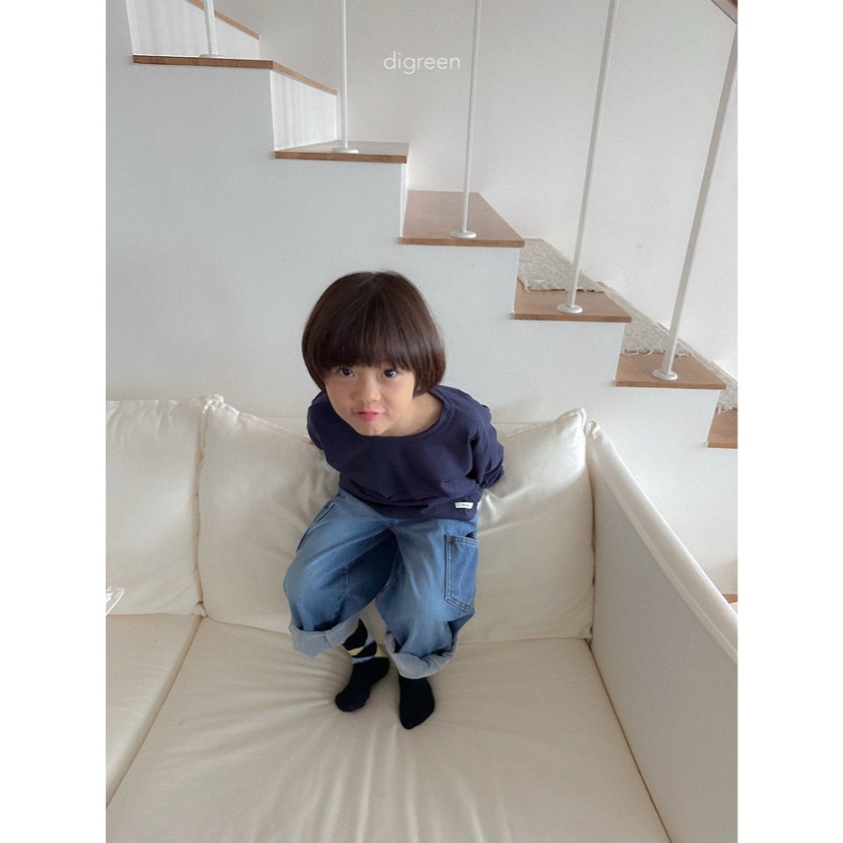 25冬 正韓 digreen 寬鬆基本款百搭素Ｔ 五色-細節圖4