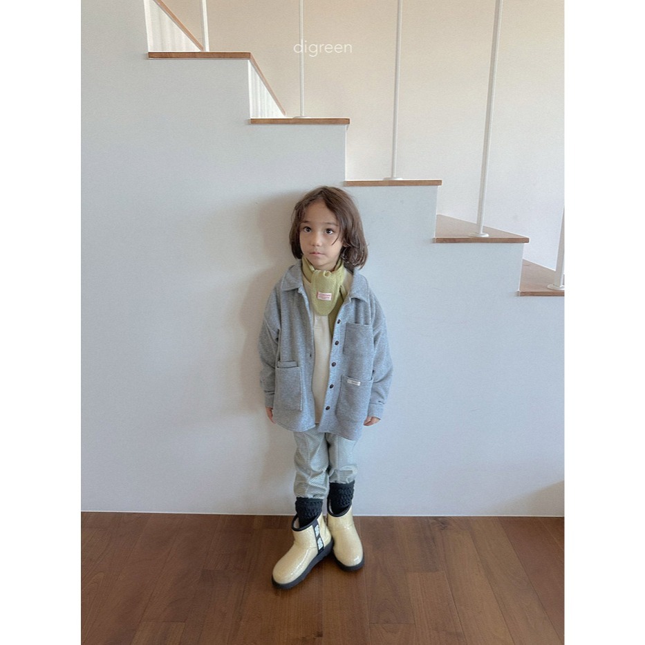 25冬 正韓 digreen 溫暖毛呢口袋外套 三色-細節圖3