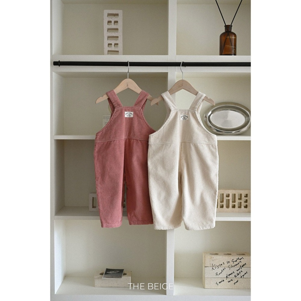 25冬 正韓 the beige 草莓牛奶吊帶褲 兩色-細節圖2