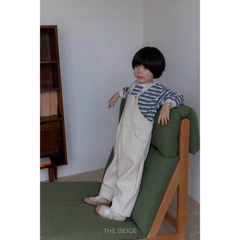 25冬 正韓 the beige 草莓牛奶吊帶褲 兩色-細節圖5