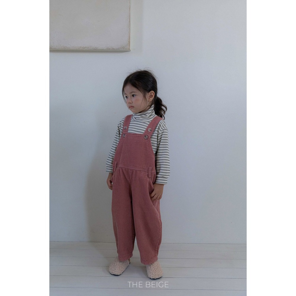 25冬 正韓 the beige 草莓牛奶吊帶褲 兩色-細節圖7